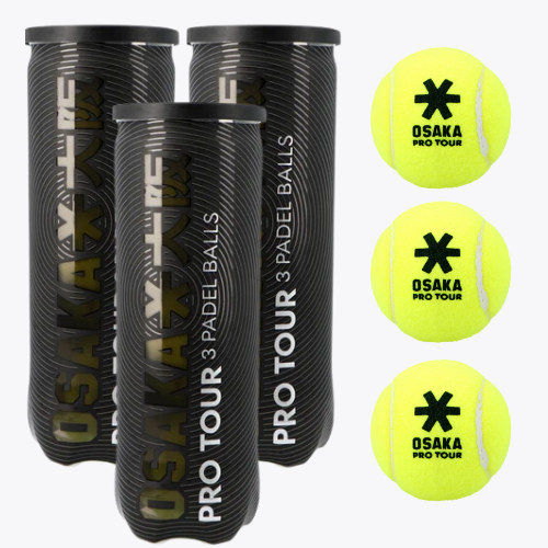 Pro Tour Padel Balls (set of 3 cans)